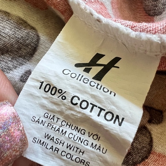 HVN HCollection Small 100% Cotton Sleeveless Shirt Retro Abstract Dots Casual - Picture 6 of 7